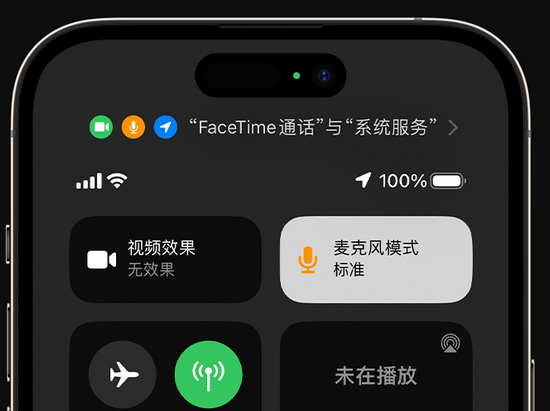 项城苹果授权维修网点分享iPhone在通话时让你的声音更清晰 