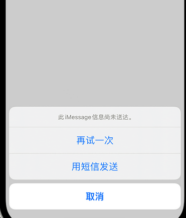 项城apple维修iPhone上无法正常发送iMessage信息