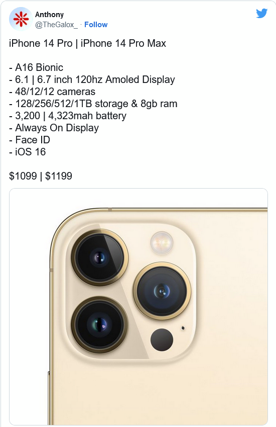 项城苹果14维修分享iPhone 14全系涨价 
