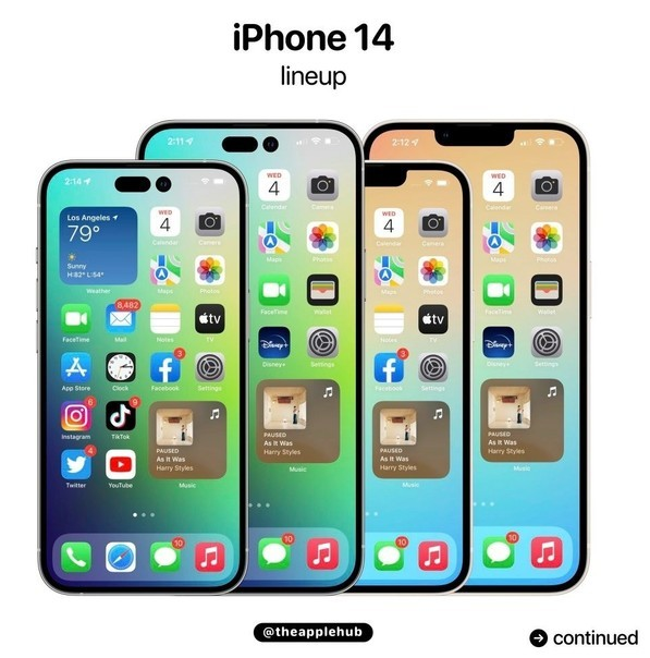 项城苹果14维修分享iPhone 14全家福 