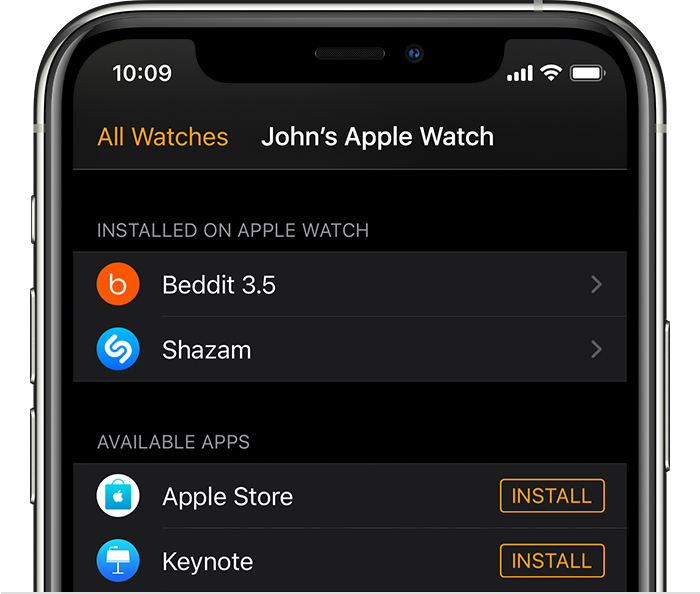 项城苹果手机维修分享如何在 Apple Watch 上下载应用 